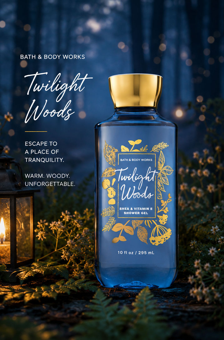 شاور ژل بس اند بادی ورکز Twilight Woods